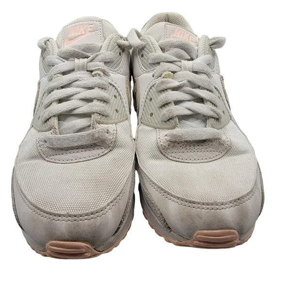 Nike Air Max 90 SE Womens Size 8.5 Shoes Summit White Light Bone CV8824-100